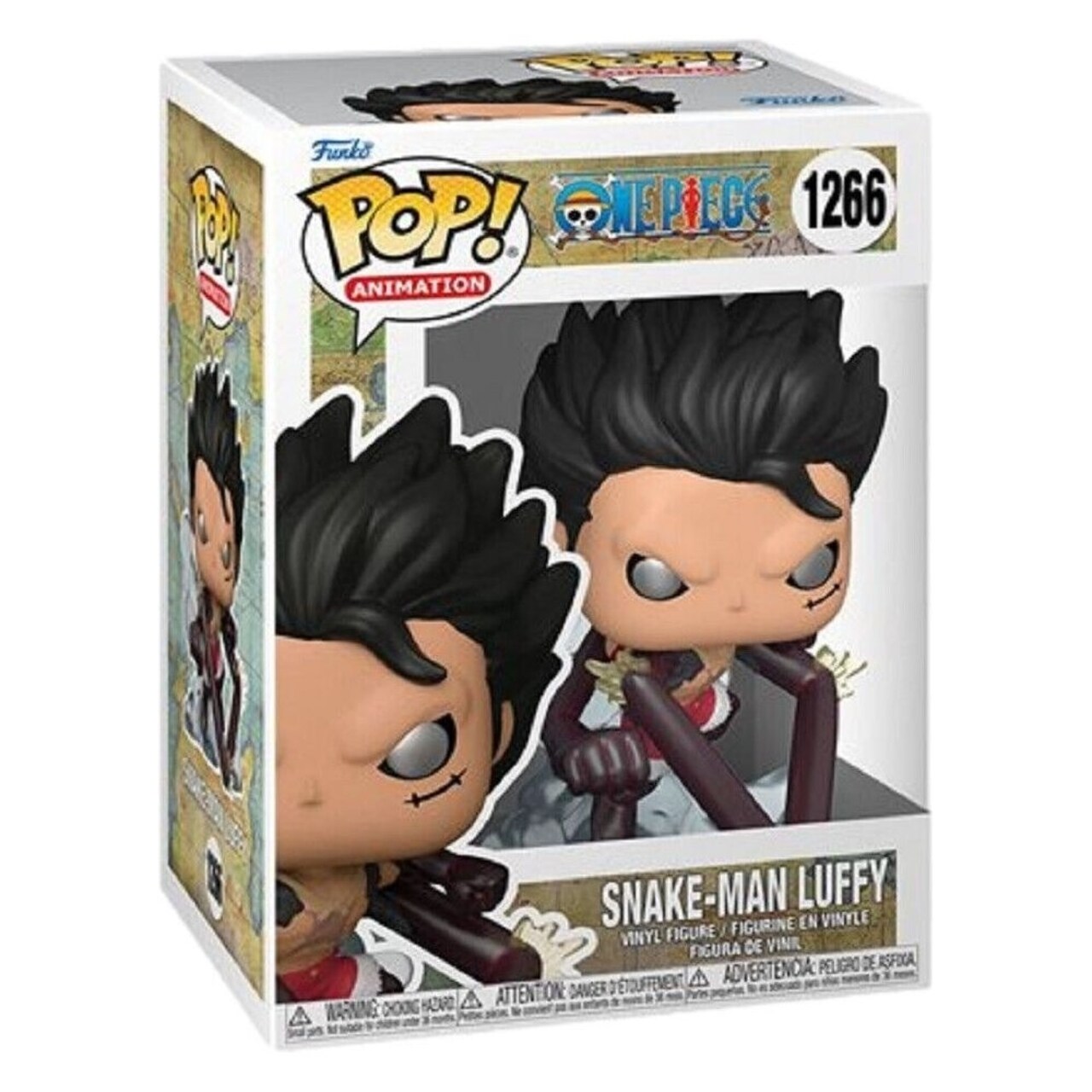 Funko Pop Snake-Man Luffy One Piece Animation Vinyl Figure 3.75 Inches